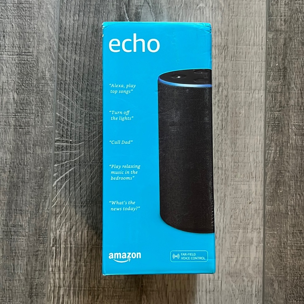 Amazon echo 2nd generation charcoal color
